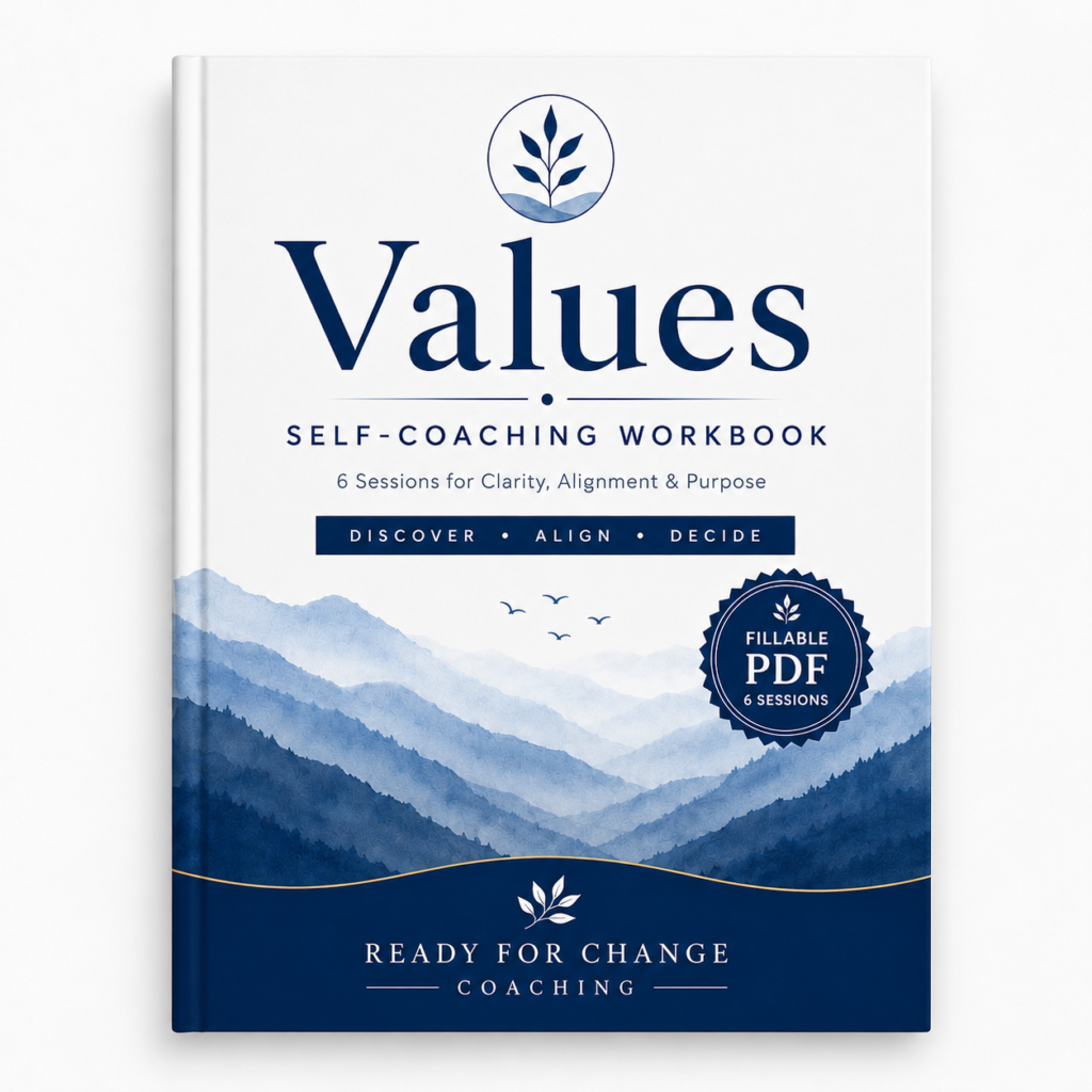 Values Self-Coaching Workbook — 6 Guided Coaching Sessions