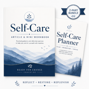 Self-Care Reflection & Planning Bundle